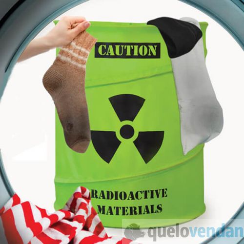 Cesto ropa sucia Toxic Laundry - Quelovendan - Quelovendan