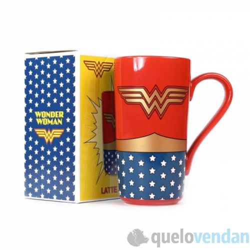 estéreo Endulzar ir al trabajo Taza alta latte estilo clásico de Wonder Woman - Quelovendan