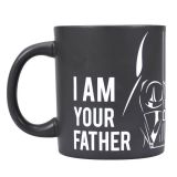 Taza negra Darth Vader "I Am Your Father" de Star Wars