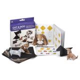 Set para hacer Gatos y Perros de Origami (10 modelos)