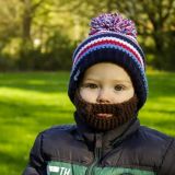 Gorro con barba desmontable Gromm para niños