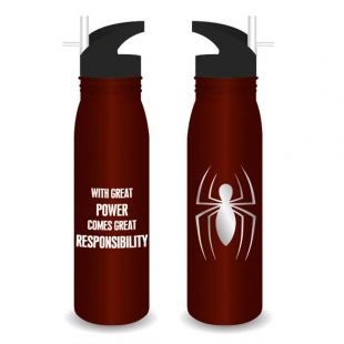Botella metálica de Spiderman, Marvel