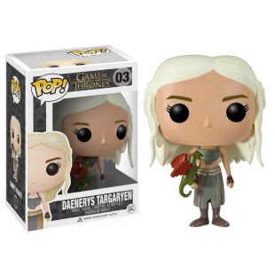Figura Funko Pop! Daenerys con dragón Rhaegal, de Juego de Tronos