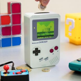 Hucha oficial Game Boy de Nintento