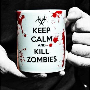Taza Keep Calm And Kill Zombies