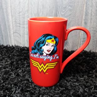 Taza latte Wonder Woman Clásica