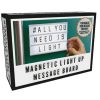 Caja magnética con luz para dejar mensajes personalizados - Quelovendan